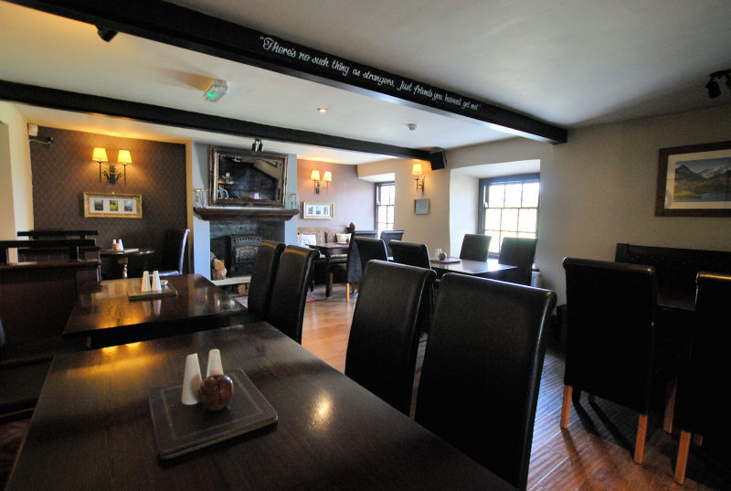 The Punch Bowl fare is traditional British food, served with care